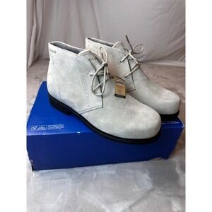 Propet Harlee Chukka Boots Womens Size 8 XX 4E Shoes Taupe Suede WBA102S NWB